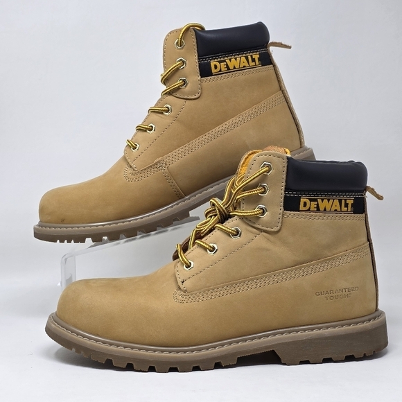 DeWALT Hancock Men’s Size 9.5M S3 Honey Safety Steel Toe Leather Ankle Boot New main image 5